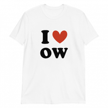 I ❤ oW Short-Sleeve Unisex T-Shirt